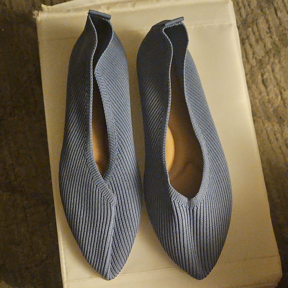 Stylish Blue Women's Flats